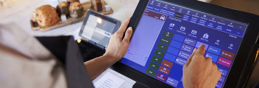 caisse enregistreuse sur iPad